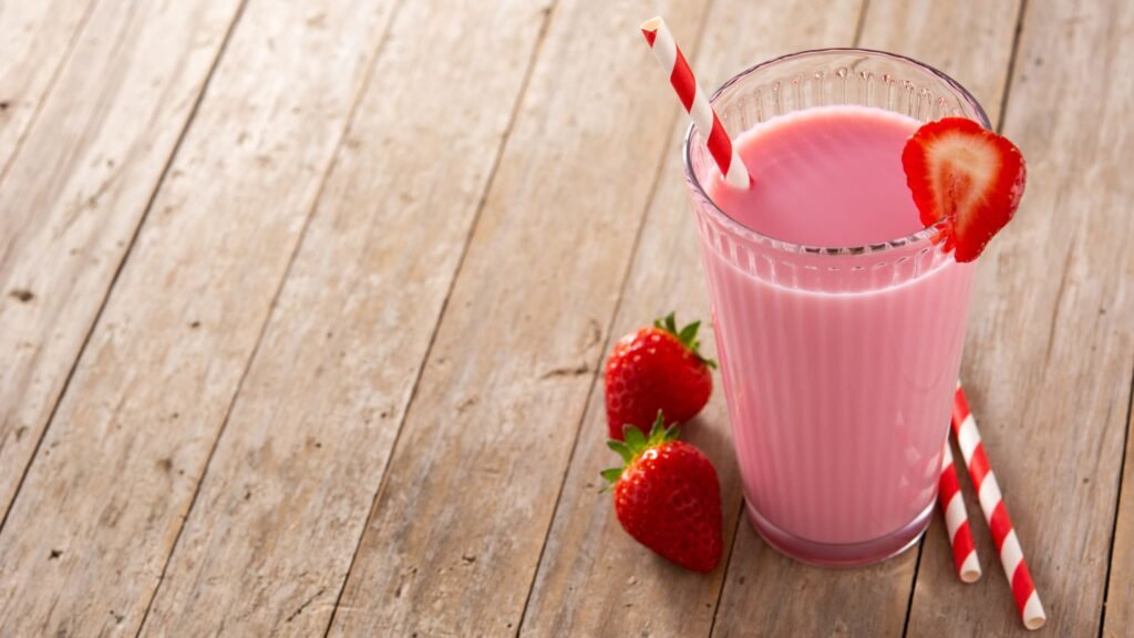 Strawberry Milkshake Recipe