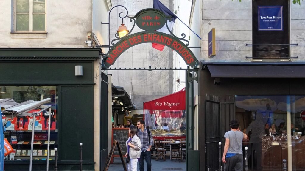 Marché des Enfants Rouges Paris