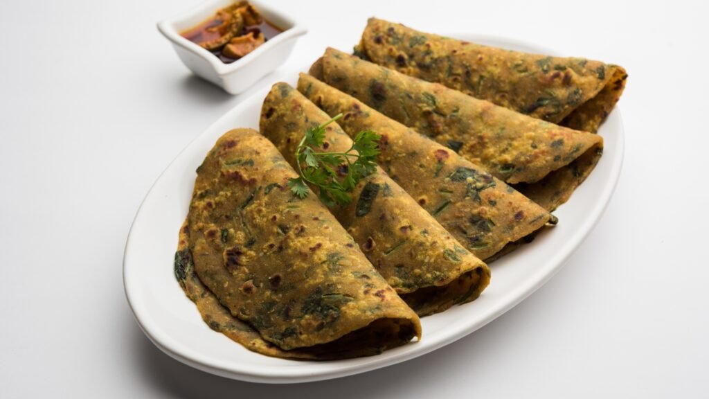 Palak Paratha Recipe