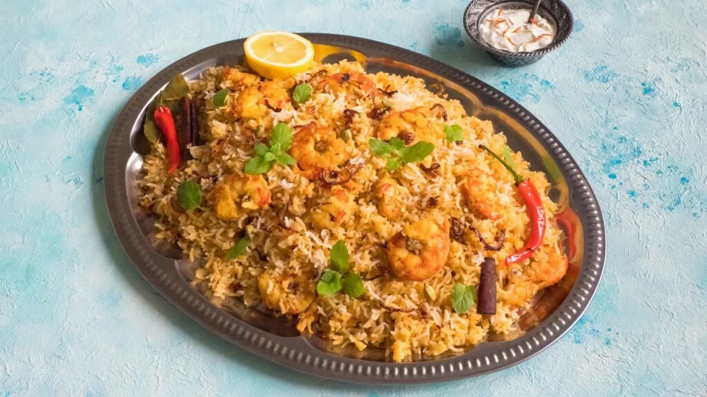 Prawn Biryani Recipe