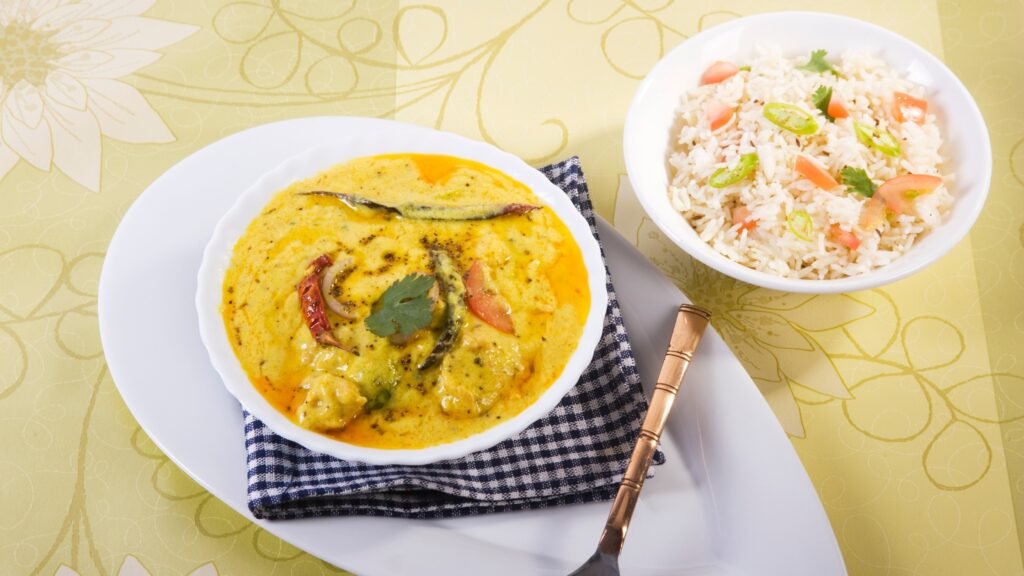 Kadhi Chawal Recipe