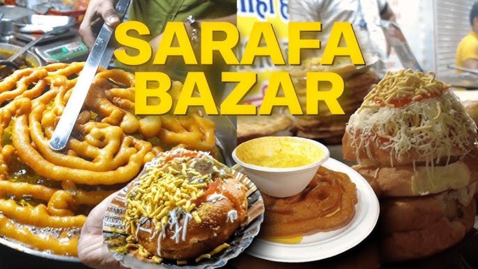 Sarafa Bazaar Indore food