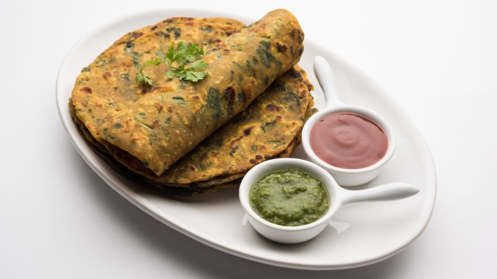 Palak Paratha Recipe