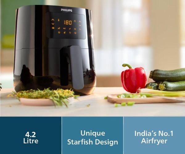 Philips Digital Air Fryer: Healthy Cooking Made Easy with Rapid Air Technology