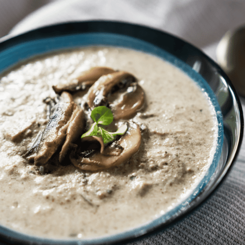 Rich and Velvety Mushroom Soup Without Cream Recipe: A Dairy-Free Delight