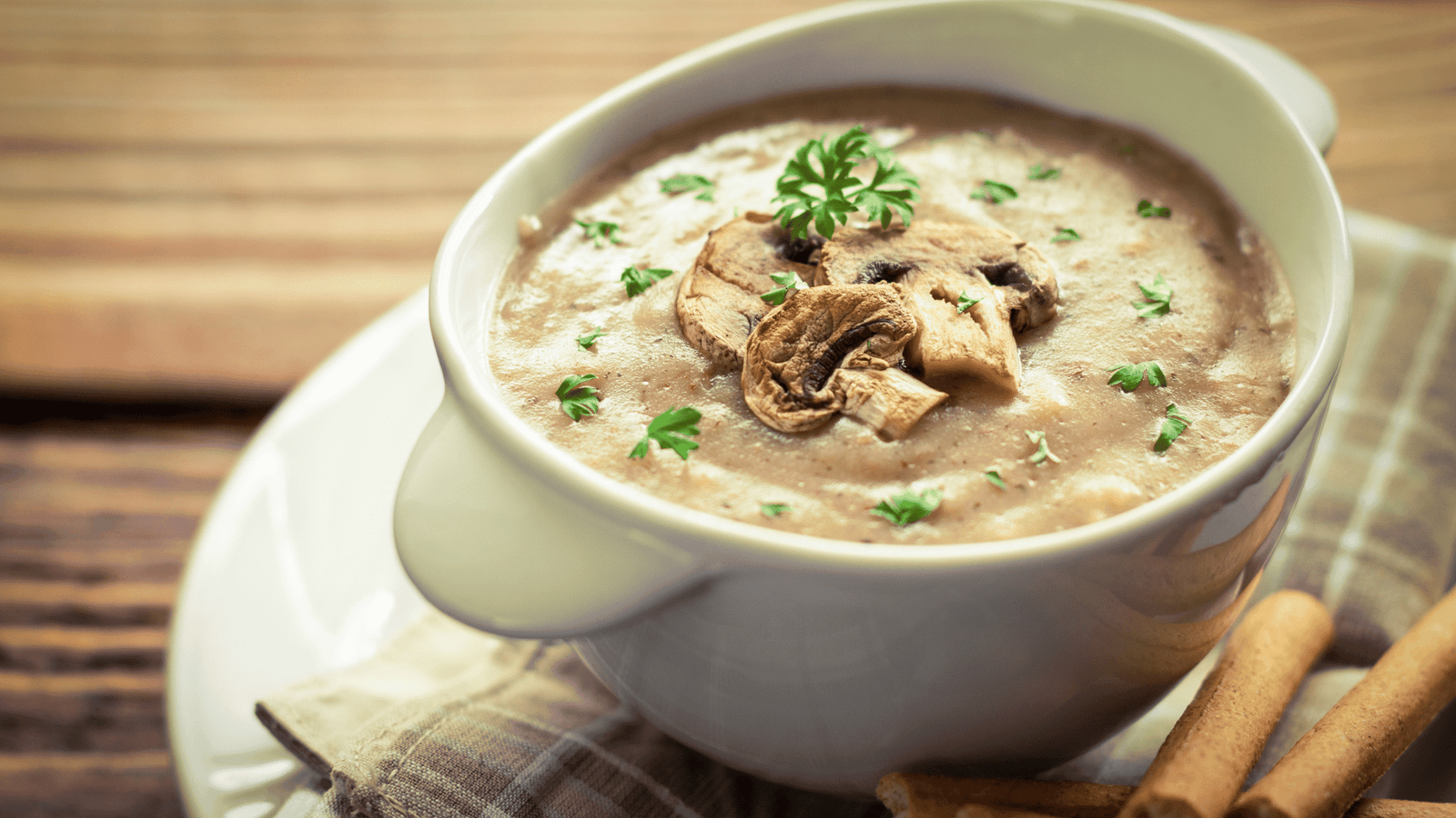 Rich and Velvety Mushroom Soup Without Cream Recipe: A Dairy-Free Delight