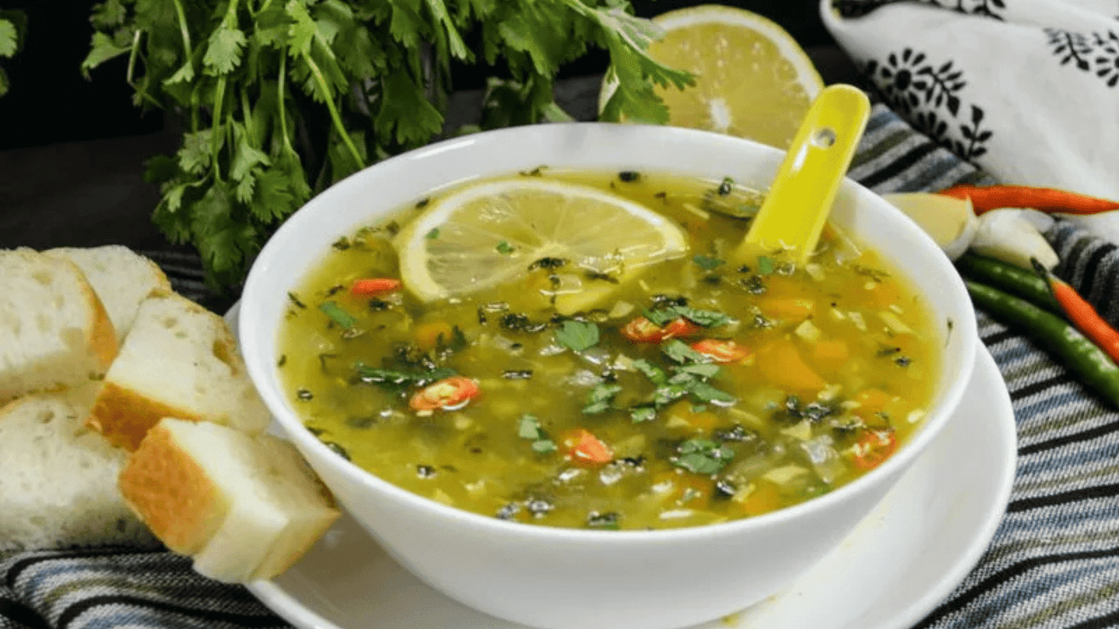 Delicious Lemon Coriander Soup Recipe: A Refreshing and Tangy Delight