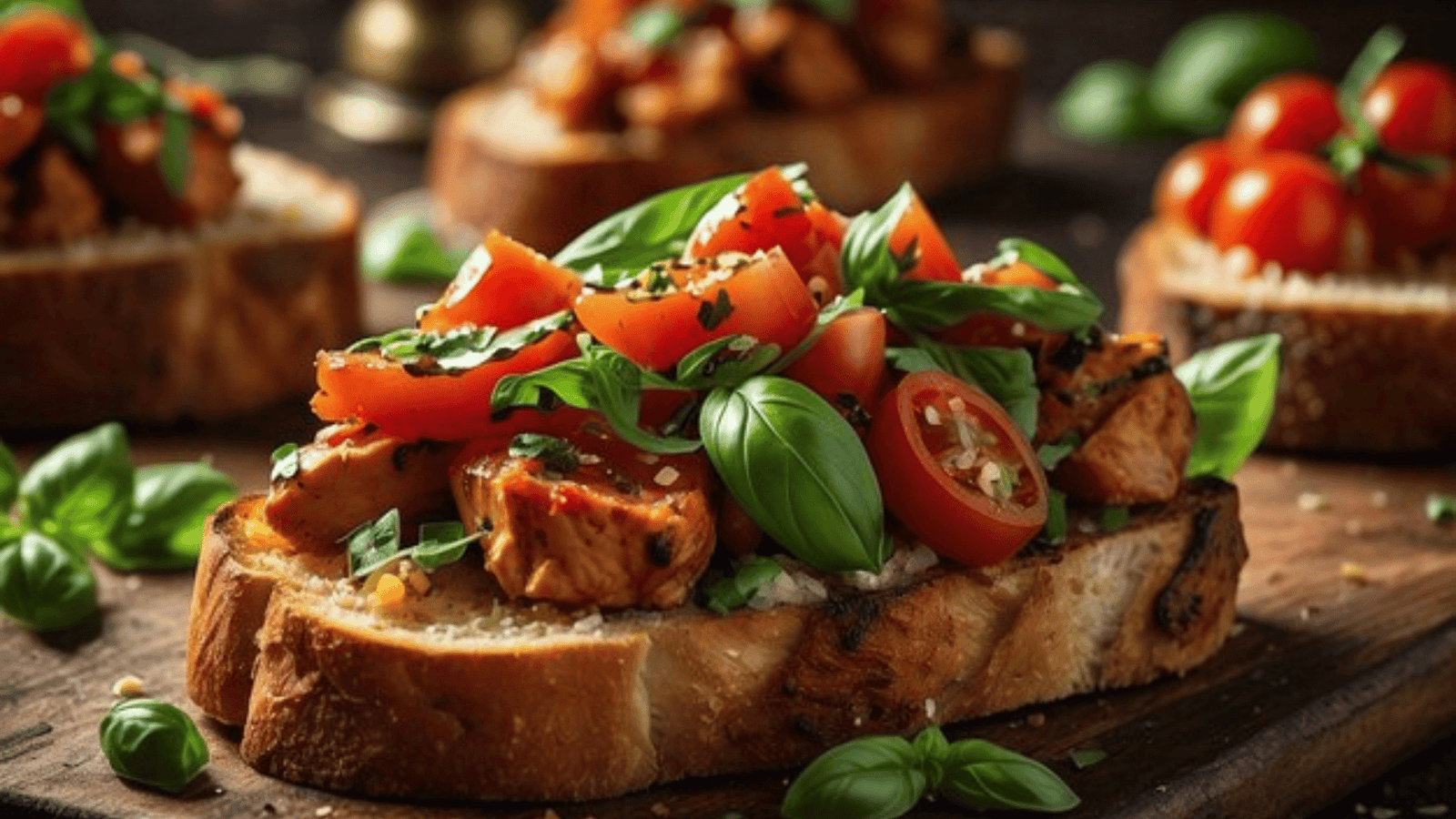 Smoky Tandoori Chicken Bruschetta Recipe: An Indian-Italian Delight