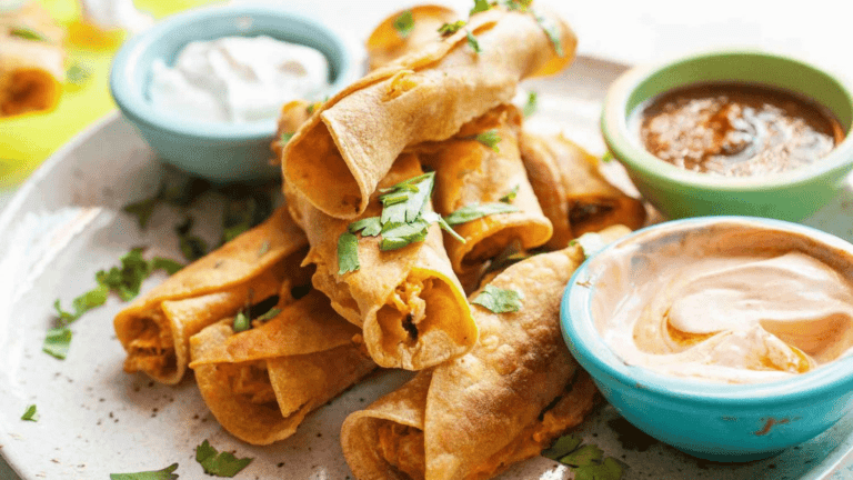 Enjoy Healthier, Delicious Meals with the PHILIPS Digital Air Fryer HD9252/90 3 Crispy Chicken Taquitos Recipe: A Flavorful Mexican Delight