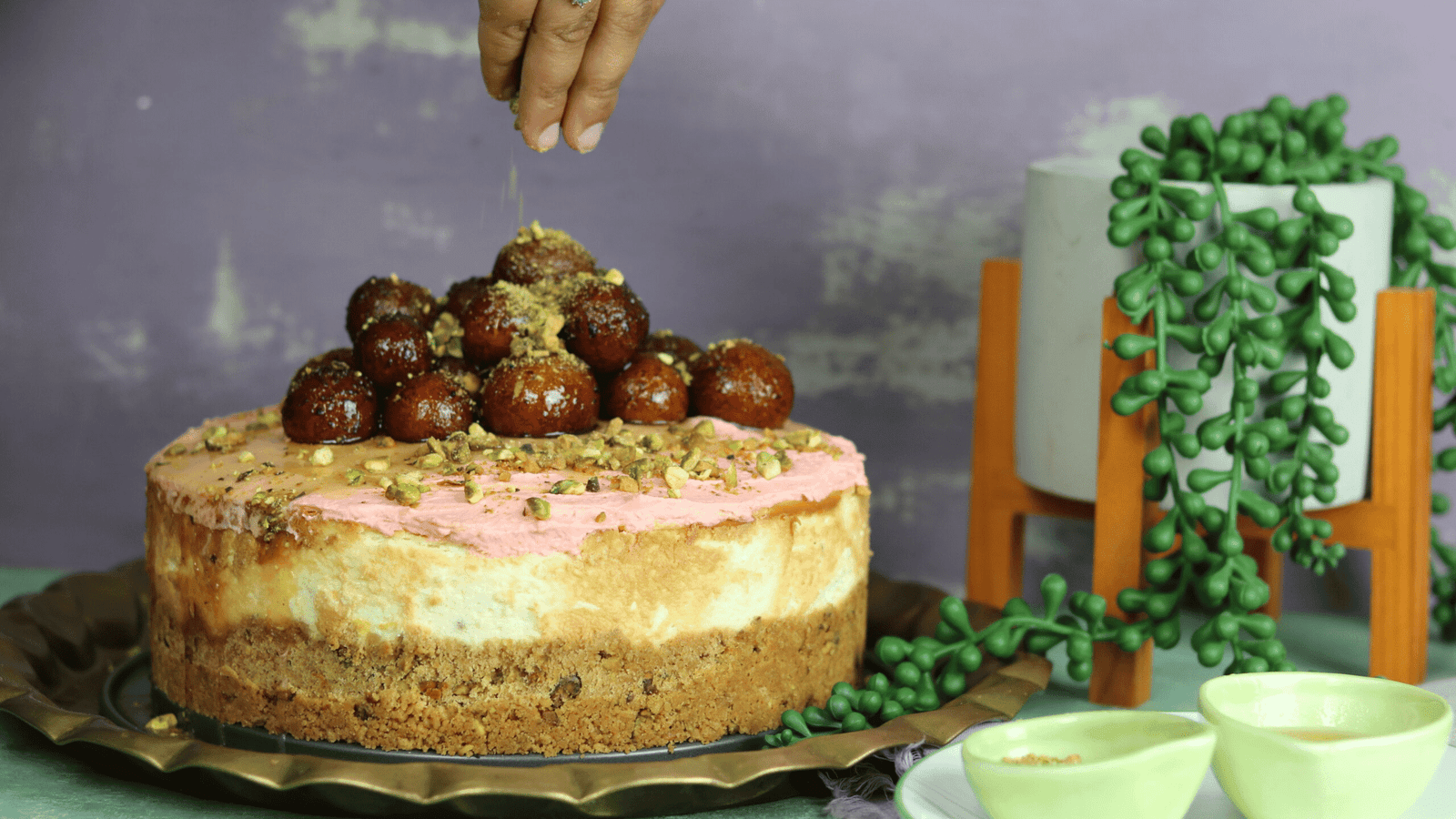 Decadent Gulab Jamun Cheesecake Recipe: A Fusion of Flavors