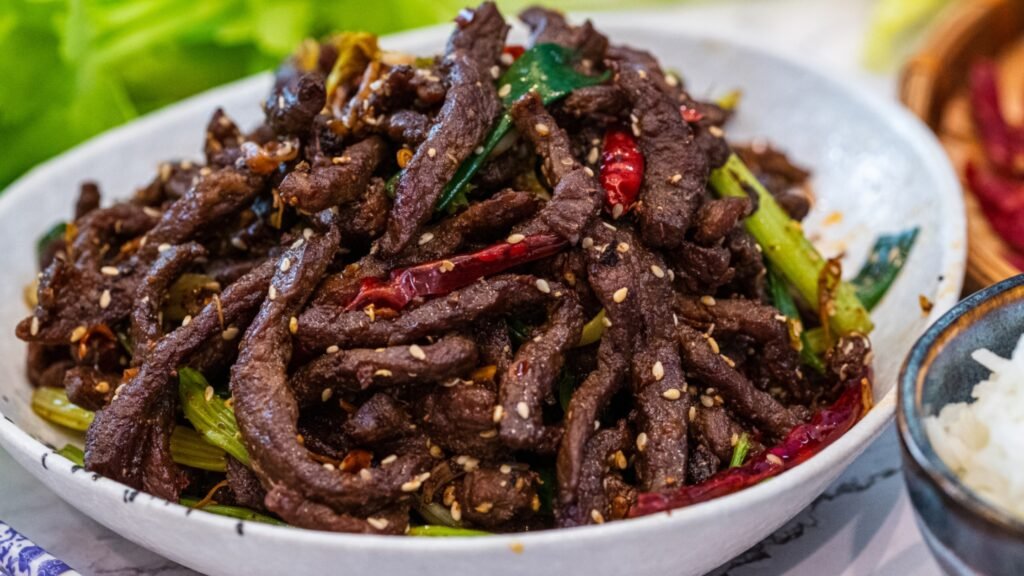 Delicious Sichuan Beef Recipe: Bold, Spicy Stir-Fry Ready in Just 30 Minutes 2 Sichuan Beef Recipe