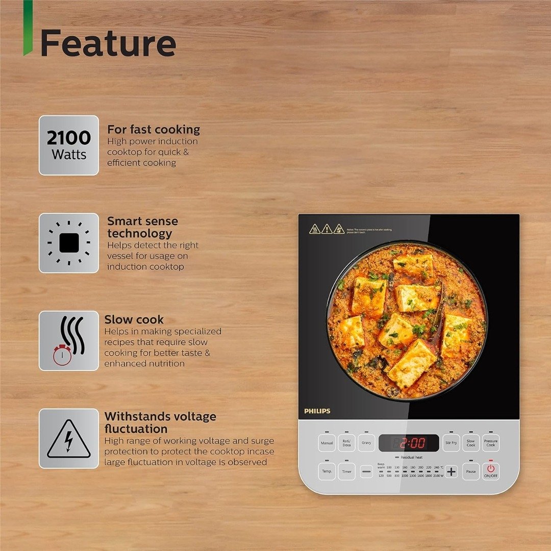 Philips induction cooktop