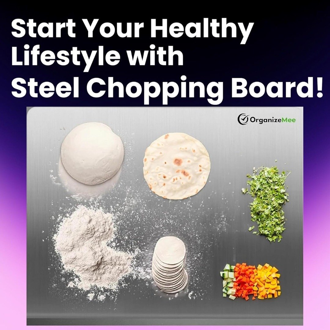OrganizemeeTM Over-the-Sink Cutting Board | Space-Saving & Multi-Purpose