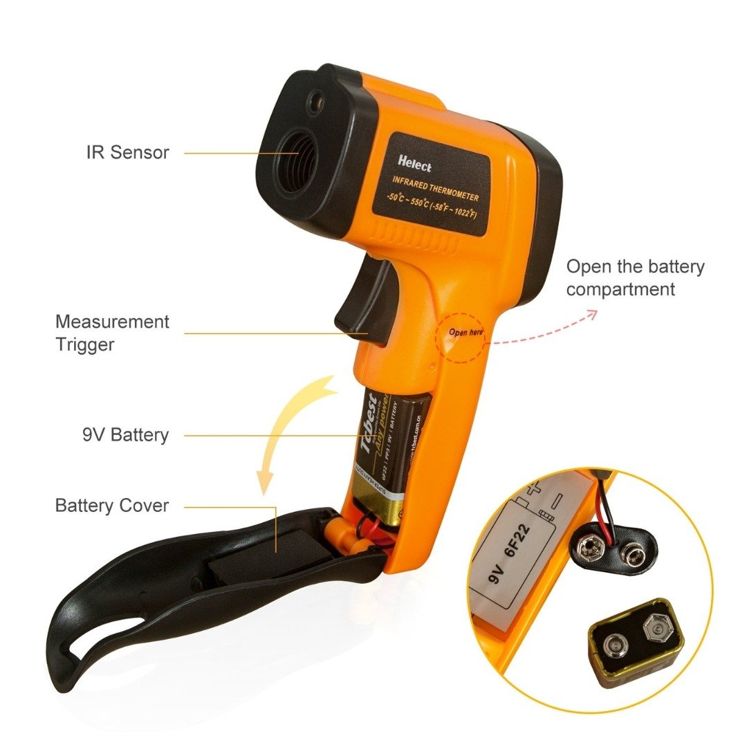 Infrared Non-Contact Digital Thermometer