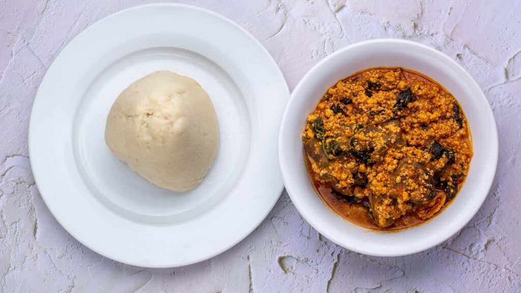 Traditional African dishes