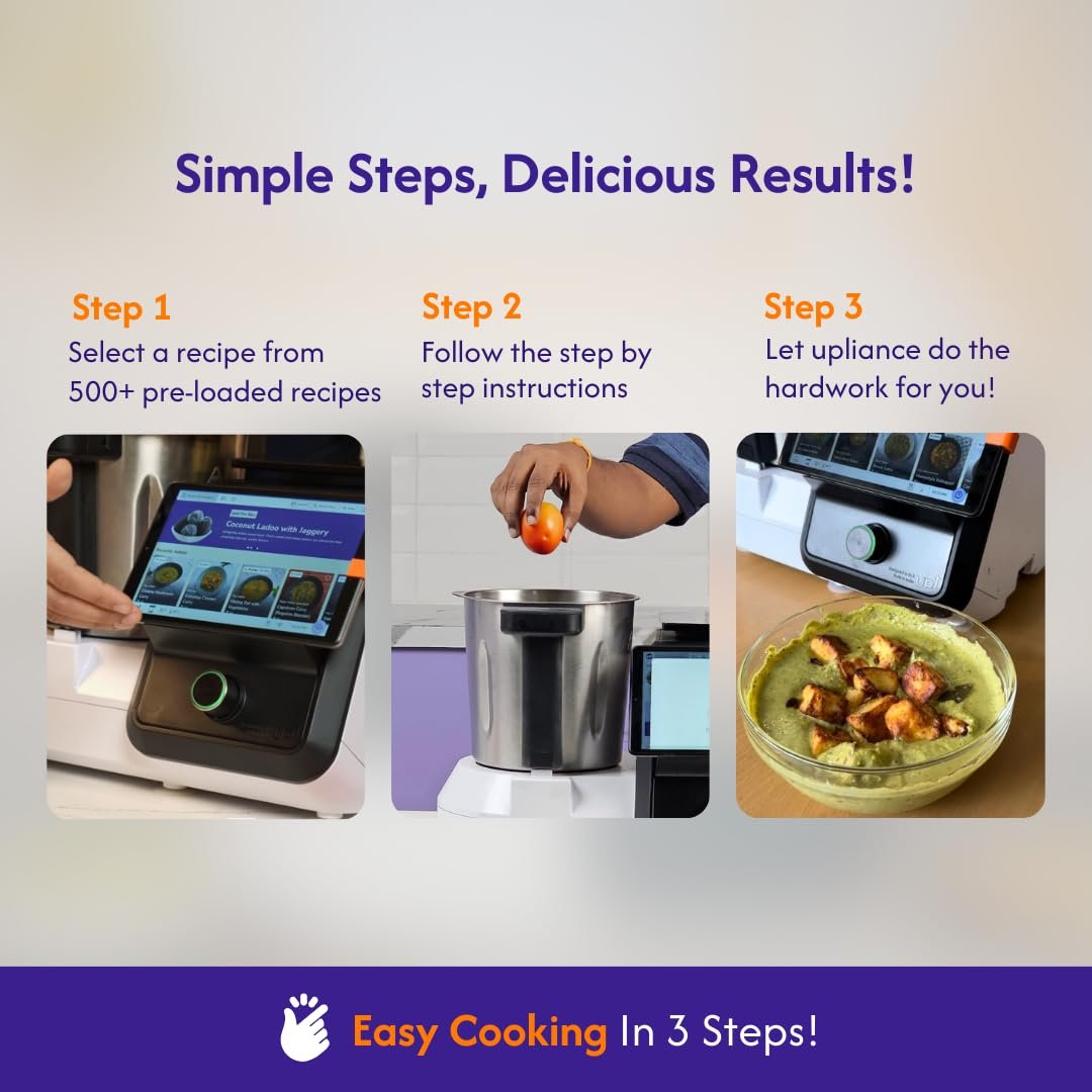 Upliance delishUp™ Smart Cooking Assistant | Effortless Cooking & Unlimited Recipes