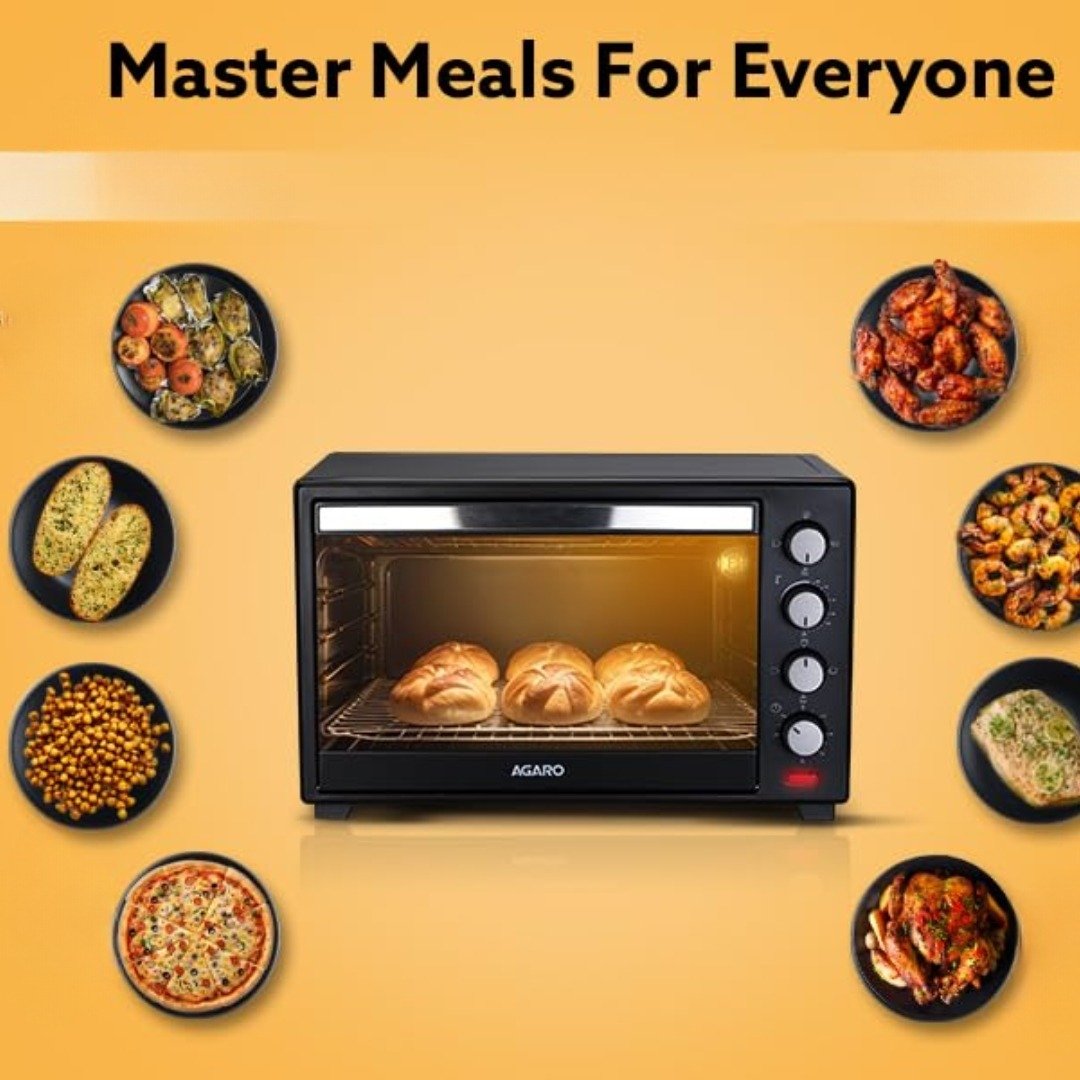 Agaro Marvel 48L OTG with Rotisserie | Grill, Bake, Toast & More