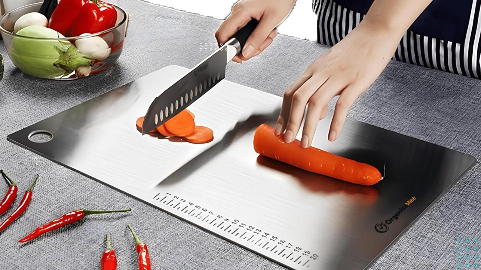 Stainless Steel Chopping Board