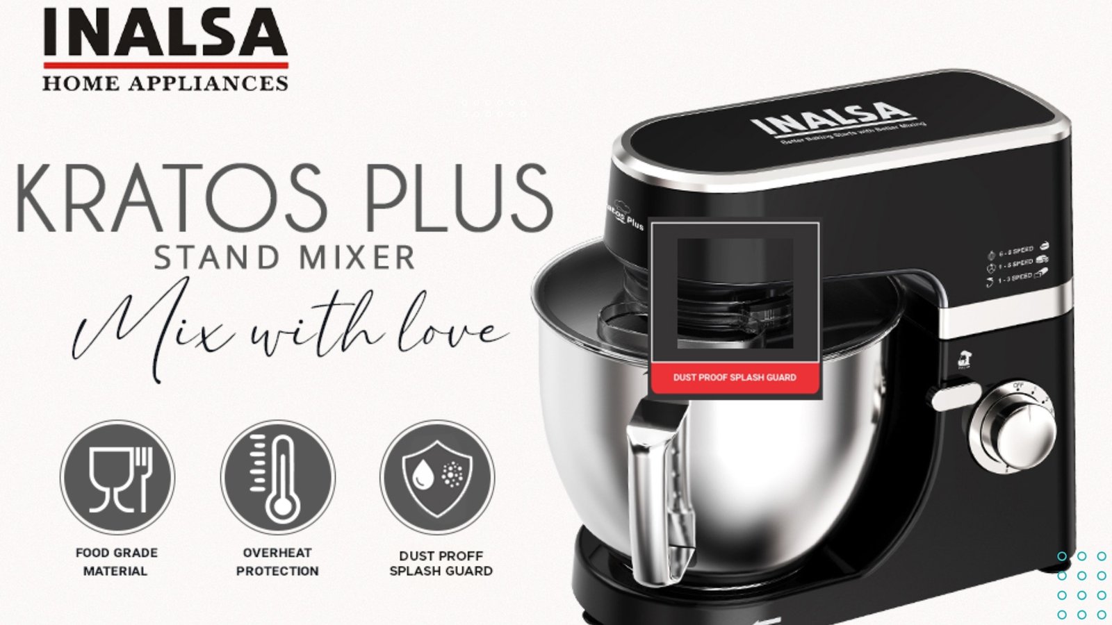 Kratos Plus Stand Mixer