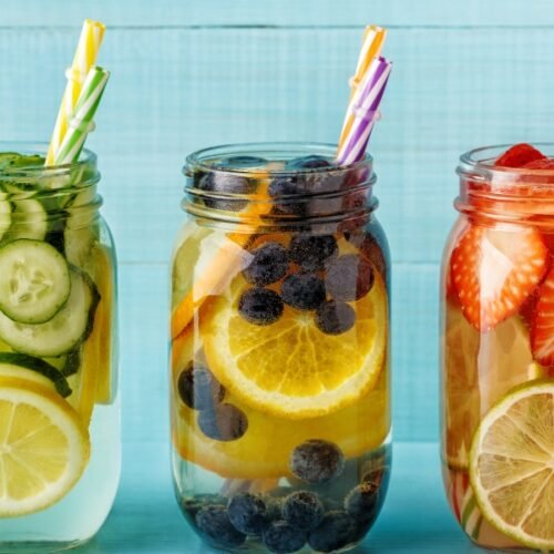 Fruit-Infused Probiotic Waters