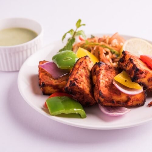 Air-Fried Paneer Tikka Recipe